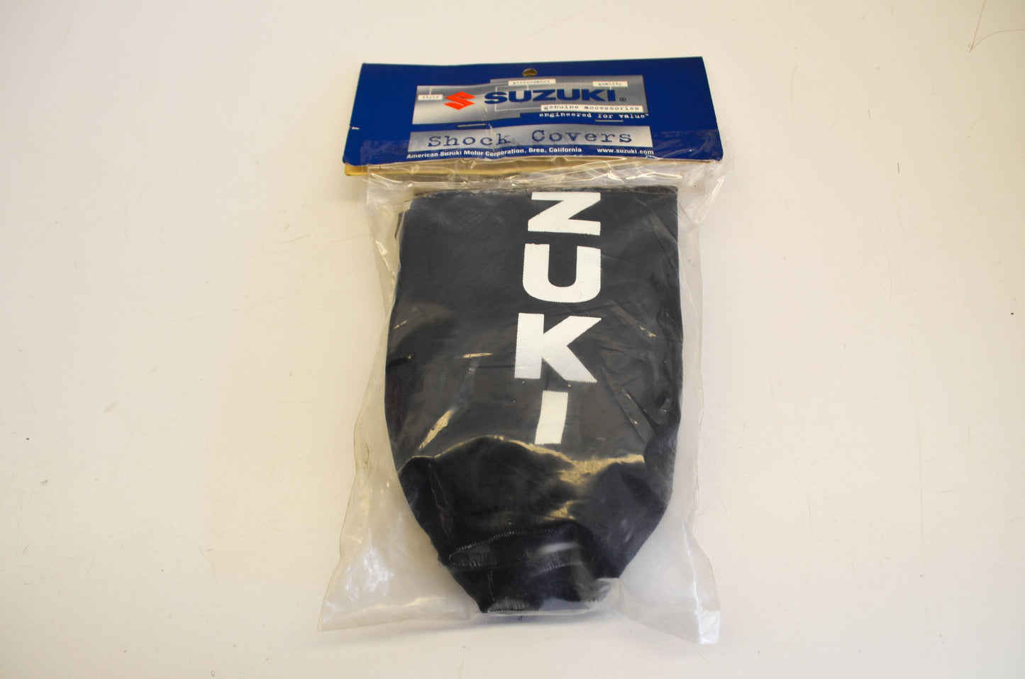 New OEM Suzuki 990A0-47002 Rear Shock Covers NOS