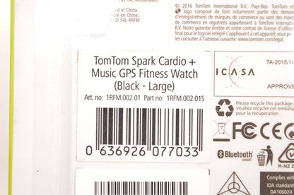 Tom Tom 1RFM.002.01, 1RFM.002.01S Spark Cardio + Music GPS Fitness Watch NOS
