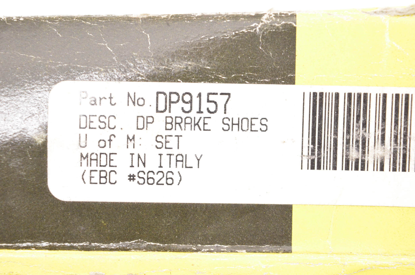 DP Brakes DP9157 Brake Shoe Kit NOS