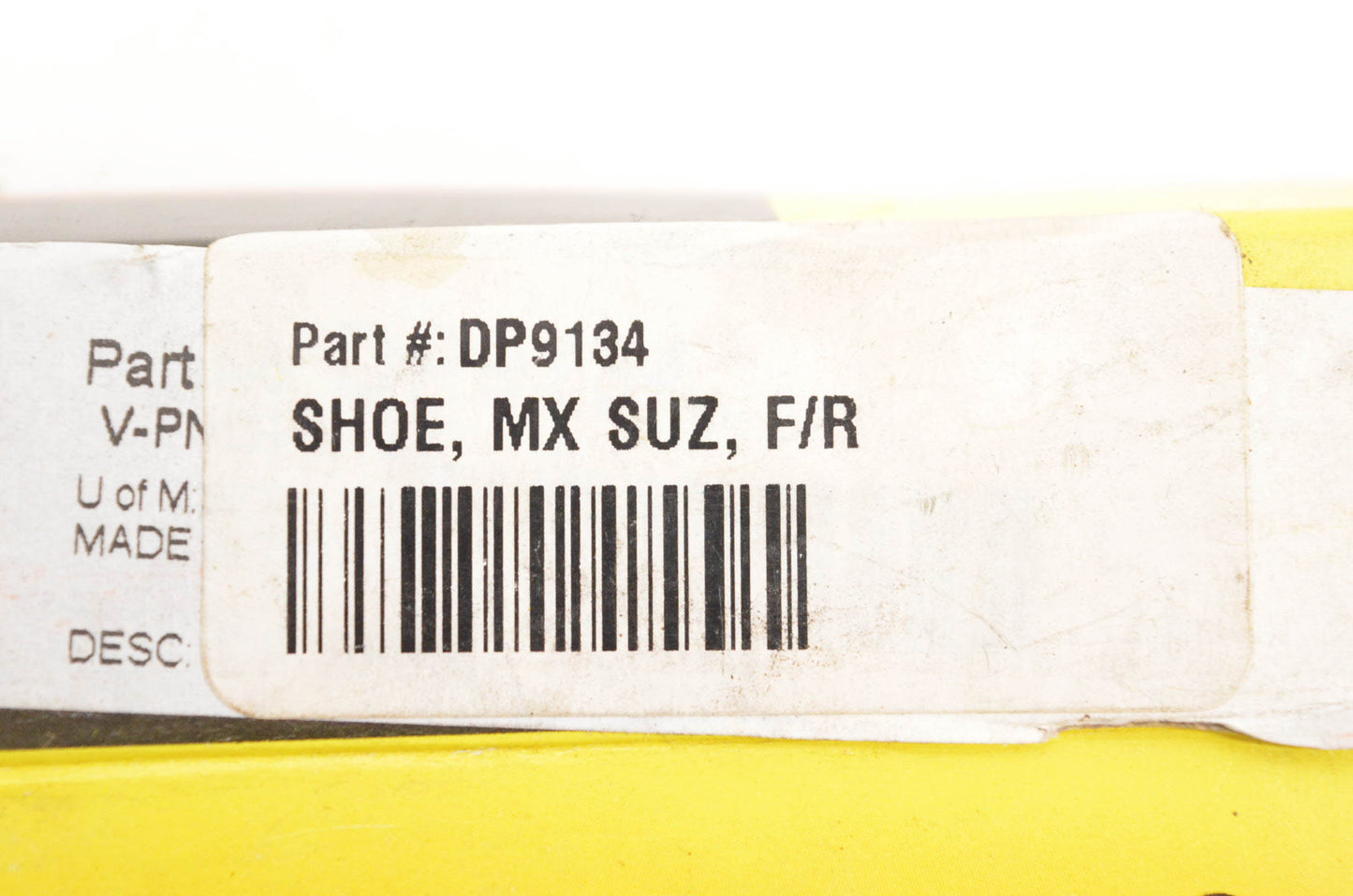 DP Brakes DP9134 Brake Shoe Kit NOS