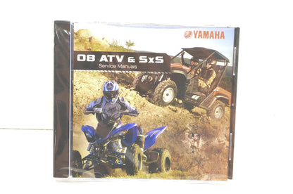 New OEM Yamaha LIT-CDSRV-AT-08 2008 ATV & SxS Service Manual CD-ROM NOS