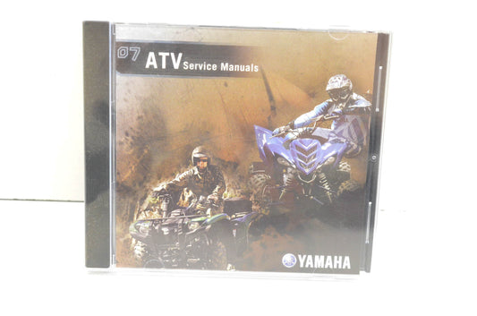 New OEM Yamaha LIT-CDSRV-AT-07 2007 ATV Service Manual CD-ROM NOS