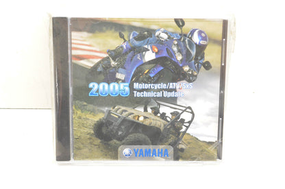 New OEM Yamaha 2005 Motorcycle/ATV/SxS Technical Update CD-ROM NOS