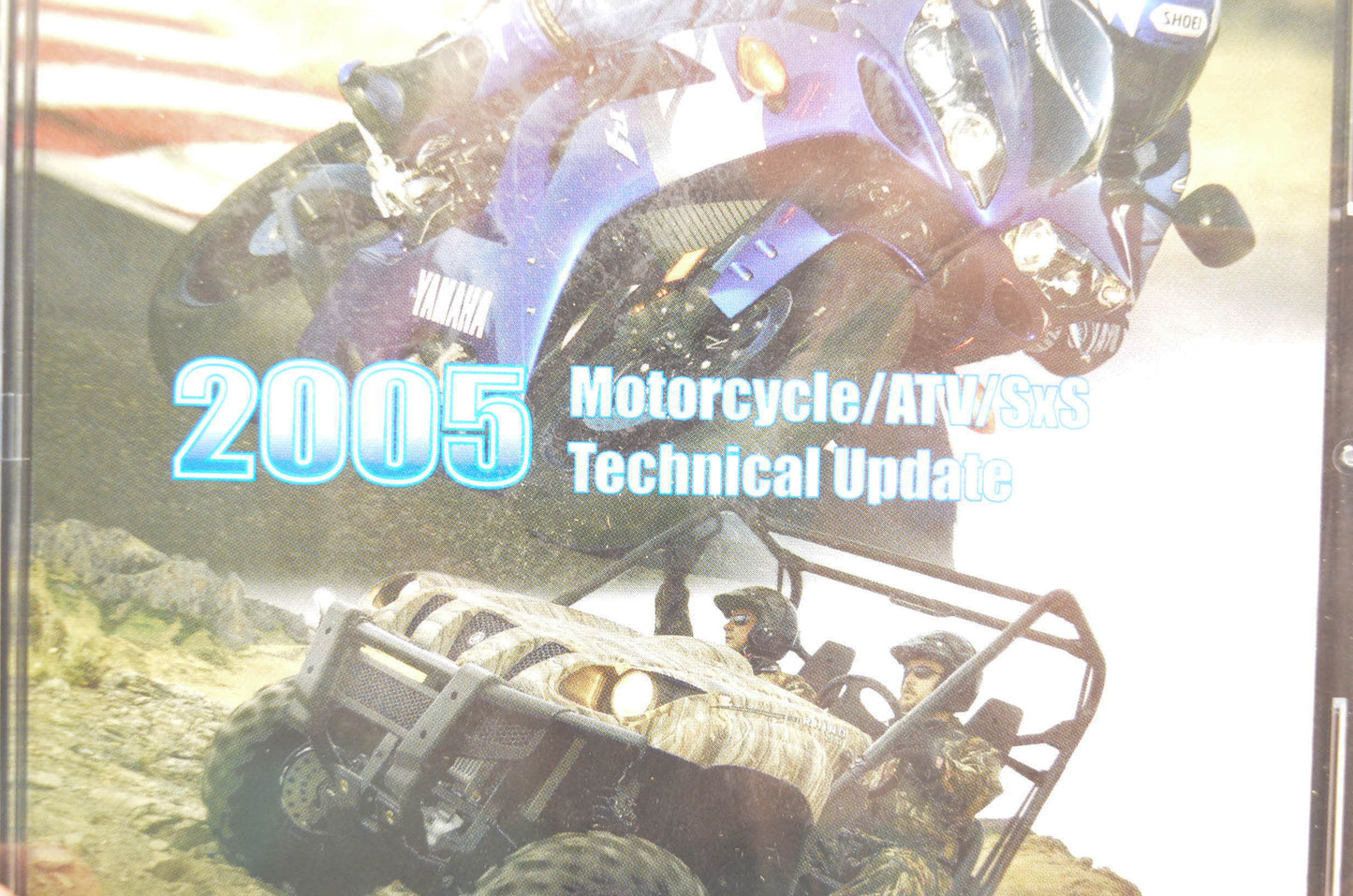 New OEM Yamaha 2005 Motorcycle/ATV/SxS Technical Update CD-ROM NOS