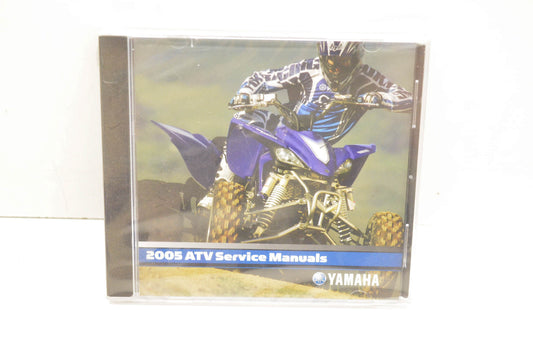 New OEM Yamaha LIT-CDSRV-AT-05 2005 ATV Service Manual CD-ROM NOS