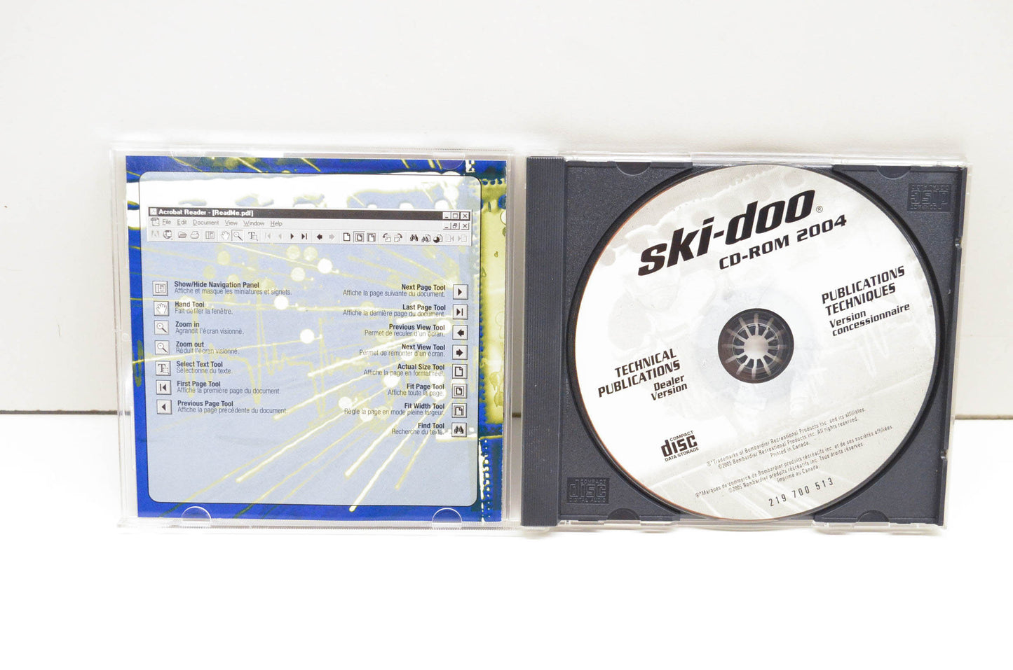 Ski Doo 219700513 2004 Technical Publications Dealer Version CD-ROM