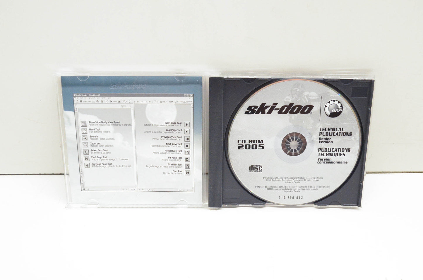 Ski Doo 219700613 2005 Technical Publications Dealer Version CD-ROM