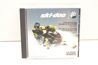 Ski Doo 219700614 2005 Technical Publications Customer Version CD-ROM
