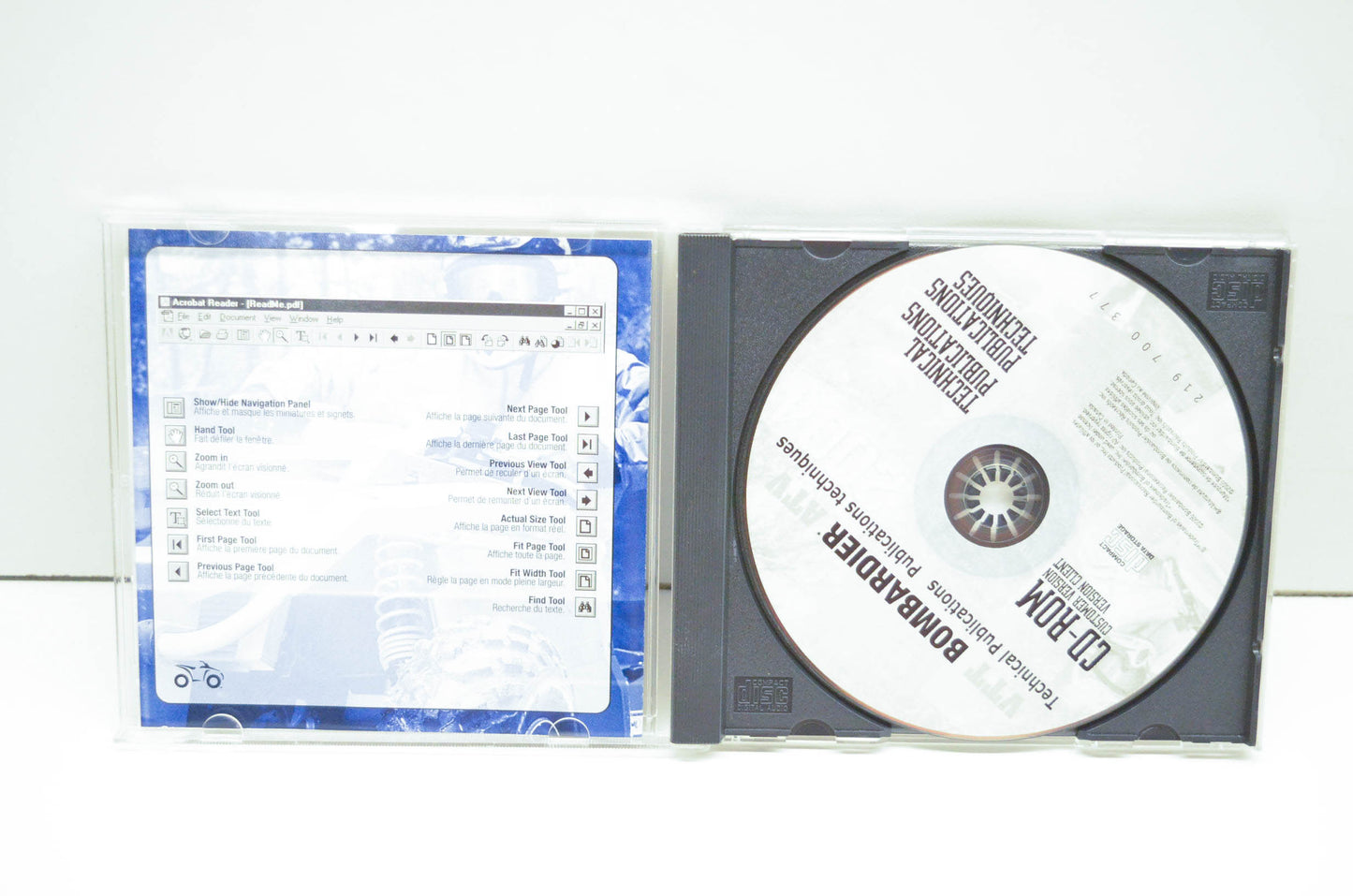 Bombardier 219700377 2004 VTT ATV Technical Publications Customer Version CD-ROM