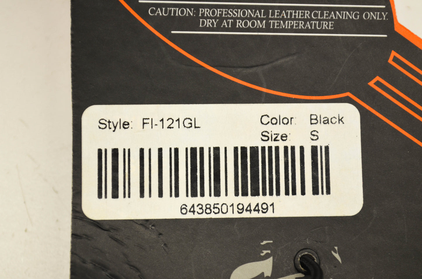 First Classics FI-121GL Waterproof Women's Gloves Small Black NOS