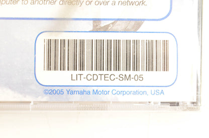 New OEM Yamaha LIT-CDTEC-SM-05 2005 Snowmobile Technical Update CD-ROM NOS
