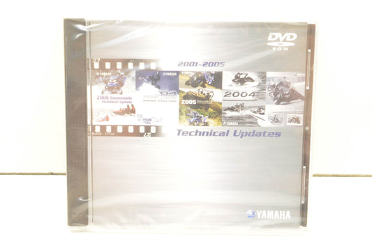 New OEM Yamaha LIT-175MT-R5-DV 2001-2005 Technical Updates CD-ROM NOS