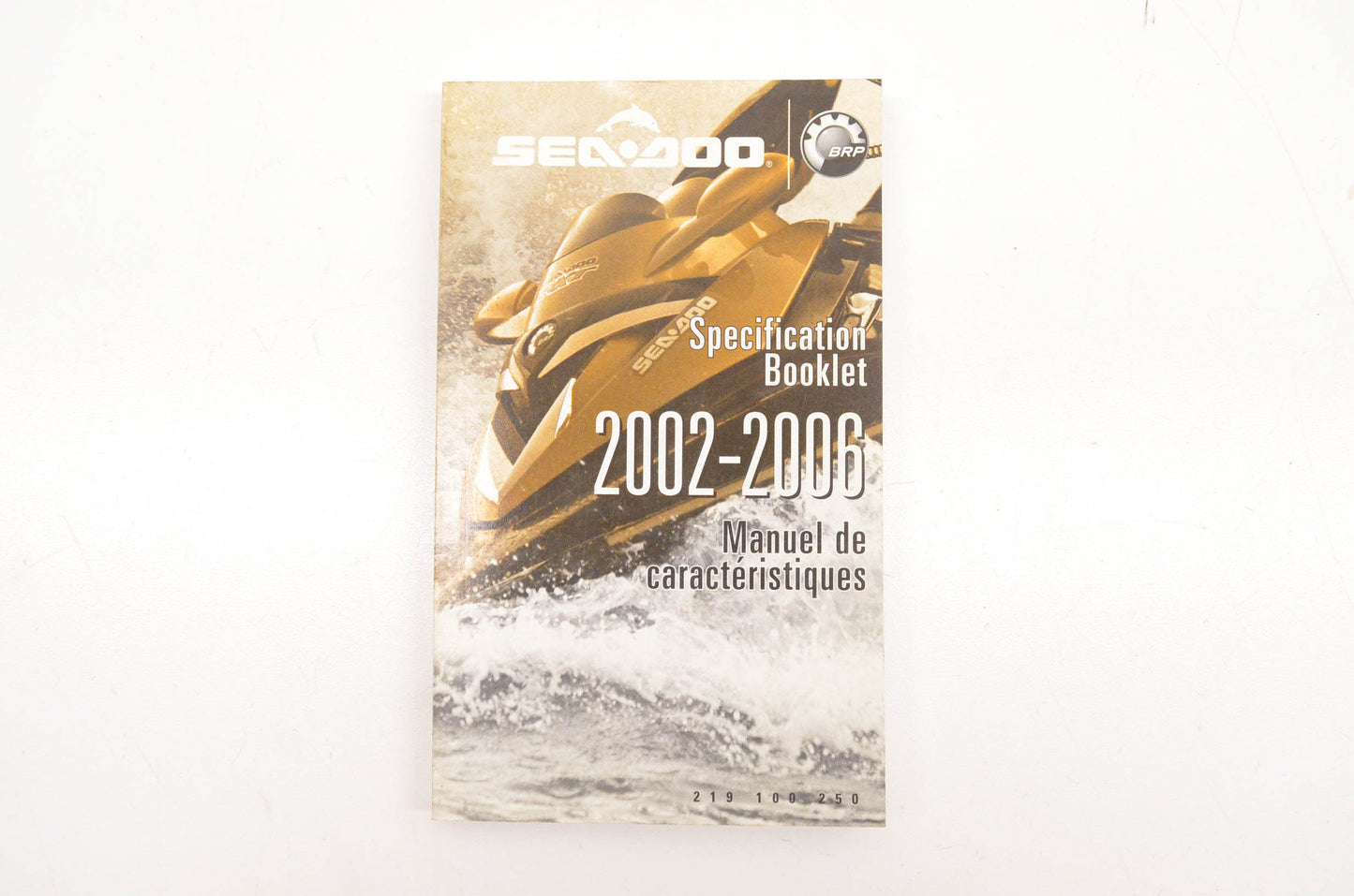 Sea Doo 219100250 2002-2006 Specification Booklet
