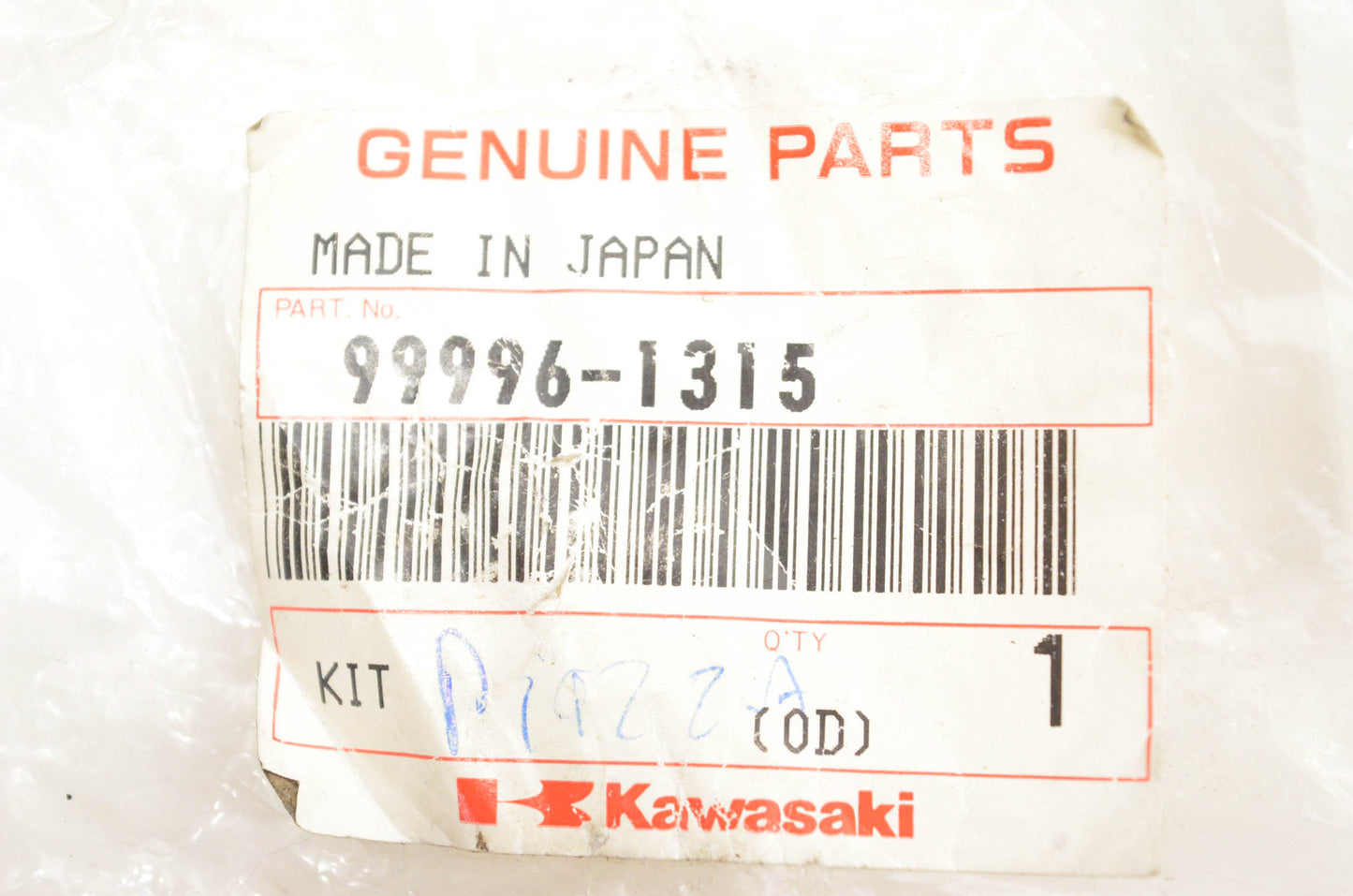 New OEM Kawasaki 99996-1315 Air Cleaner Bracket Kit NOS