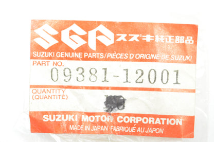 New OEM Suzuki 09381-12001 Piston Pin Circlip Qty 2 NOS
