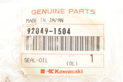New OEM Kawasaki 92049-1504 Oil Seal NOS