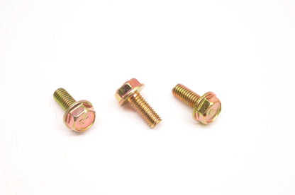 New OEM Kawasaki 130H0614 Flanged Bolt Qty 3 NOS