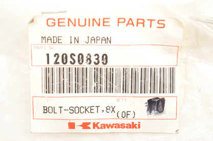New OEM Kawasaki 120S0830 Socket Bolt NOS