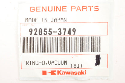 New OEM Kawasaki 92055-3749 Vacuum O Ring Qty 3 NOS