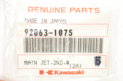 New OEM Kawasaki 92063-1075 Main Jet 2nd #130 NOS