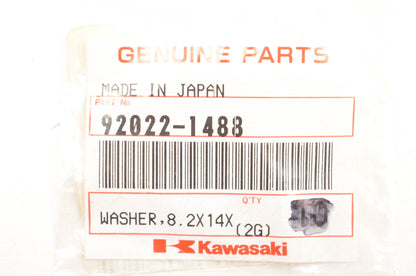 New OEM Kawasaki 92022-1488 Washer 8.2x14x1 Qty 2 NOS
