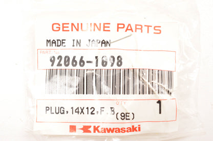 New OEM Kawasaki 92066-1098 Plug 14x12 NOS