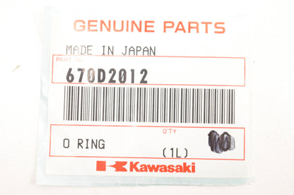 New OEM Kawasaki 670D2012 O Ring Qty 2 NOS