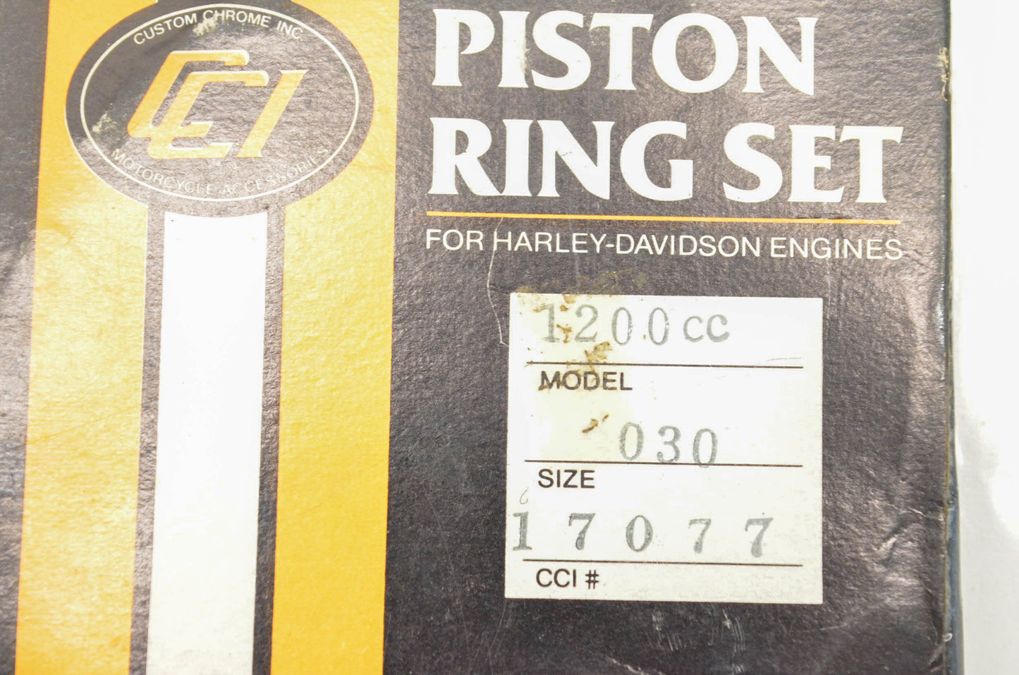 Custom Chrome 17077 Piston Ring Kit NOS