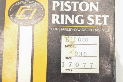 Custom Chrome 17077 Piston Ring Kit NOS