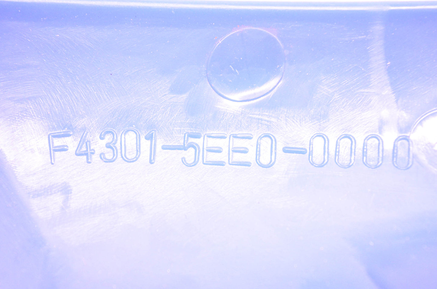 E-Ton F4301-5EE0-0000, 610090, F4301-5EE0-5400 Front Fender Cover Blue NOS