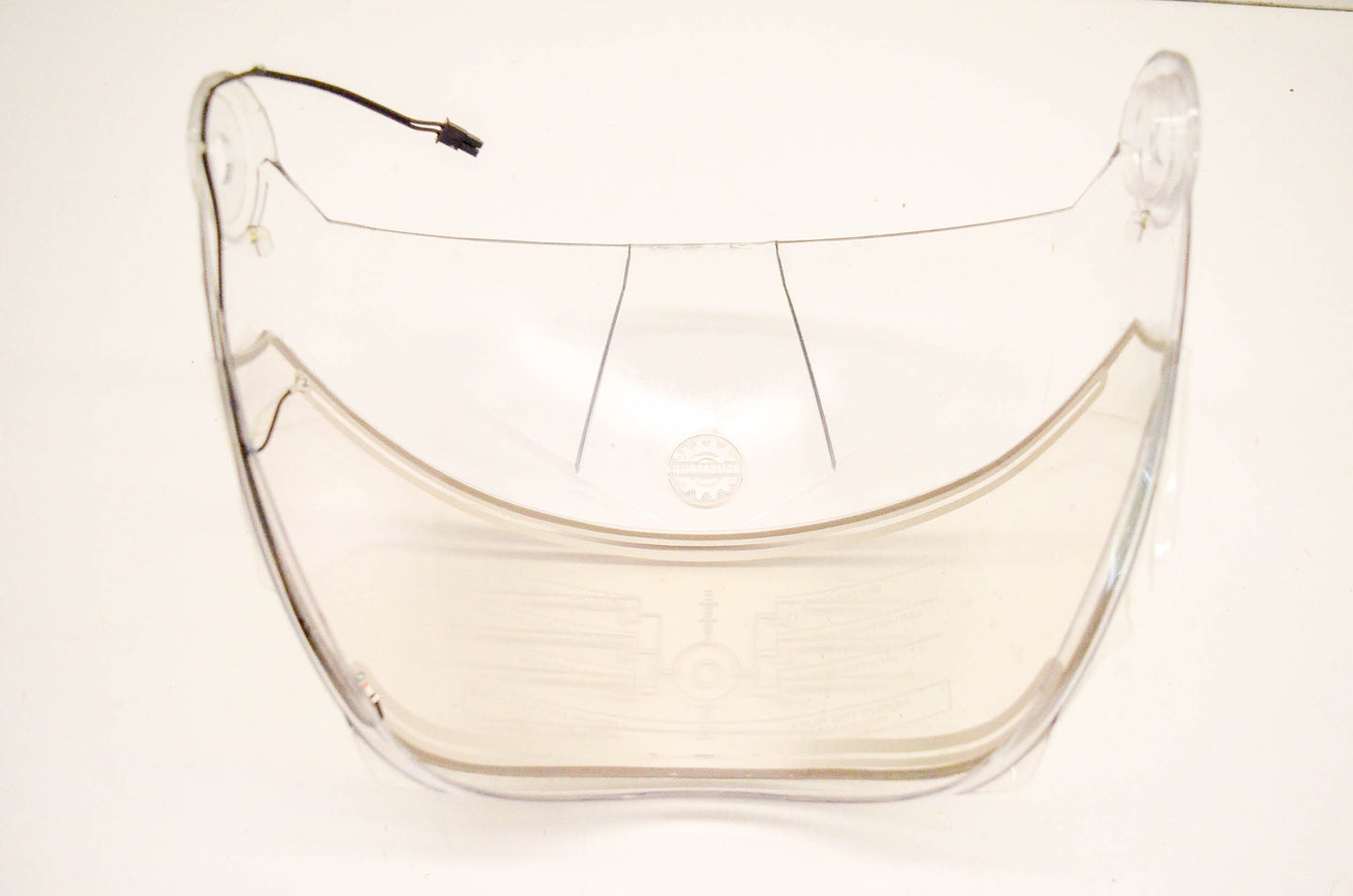 Bombardier 4457080000, P4457080000 Clear Electric Visor