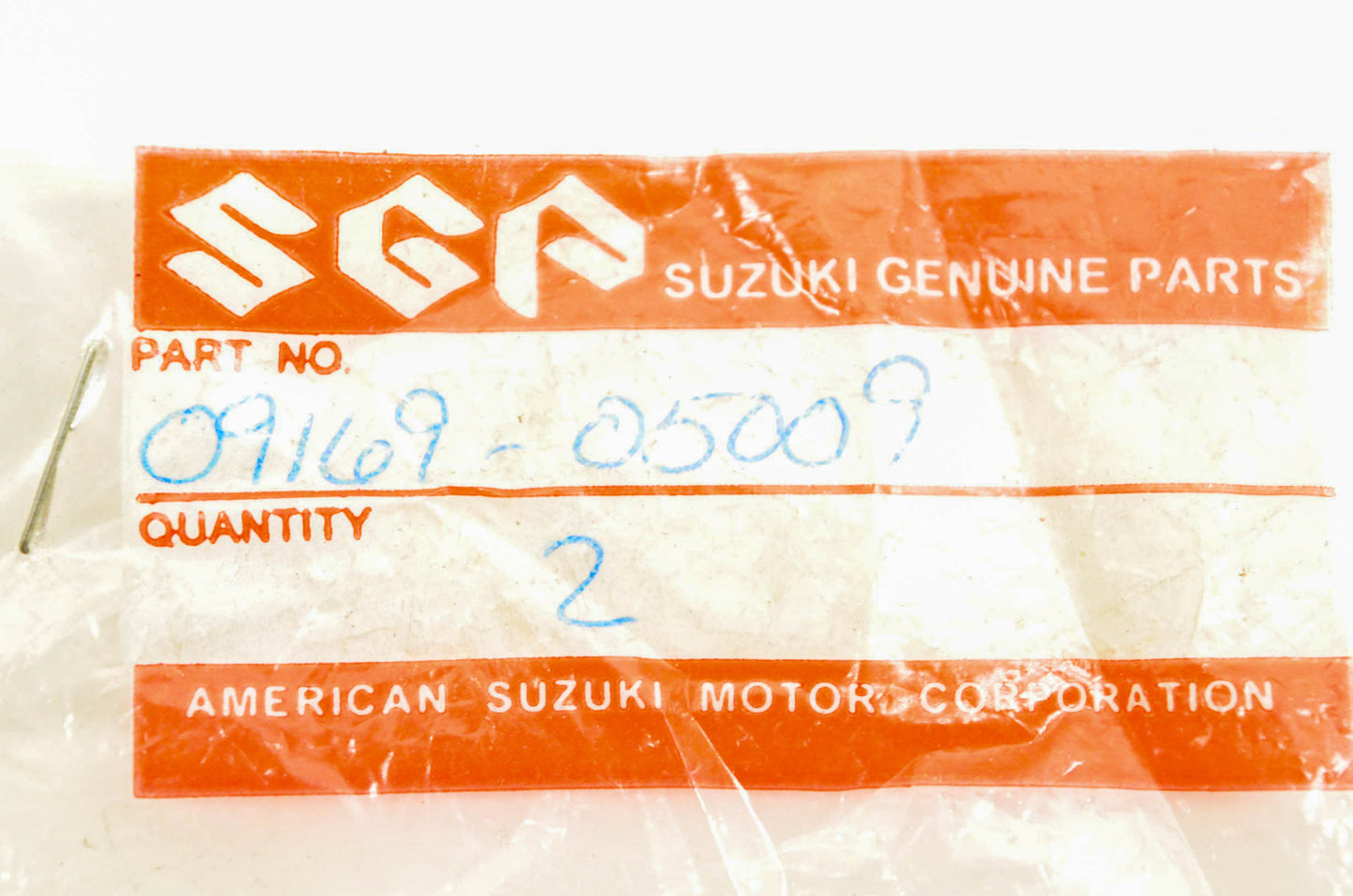 New OEM Suzuki 09169-05009 Washer QTY 2 NOS