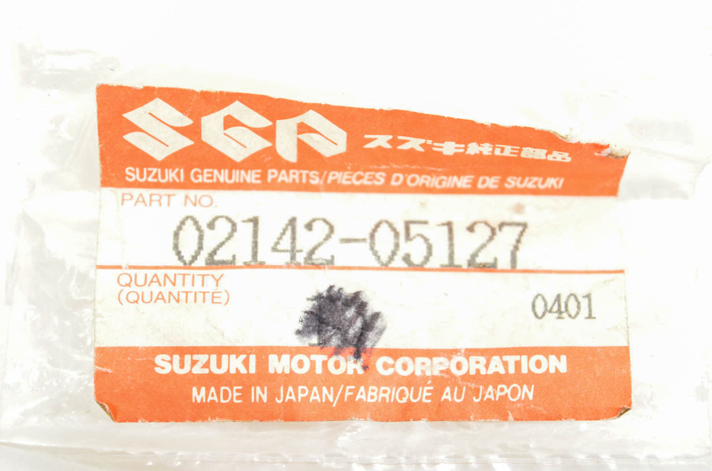 New OEM Suzuki 02142-05127 Screw NOS