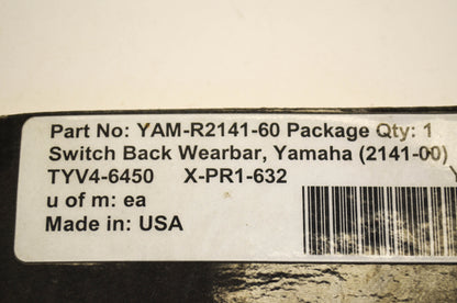 StudBoy YAM-R2141-60, TYV4-6450, X-PR1-632 Yamaha Switch Back Wearbar Kit NOS