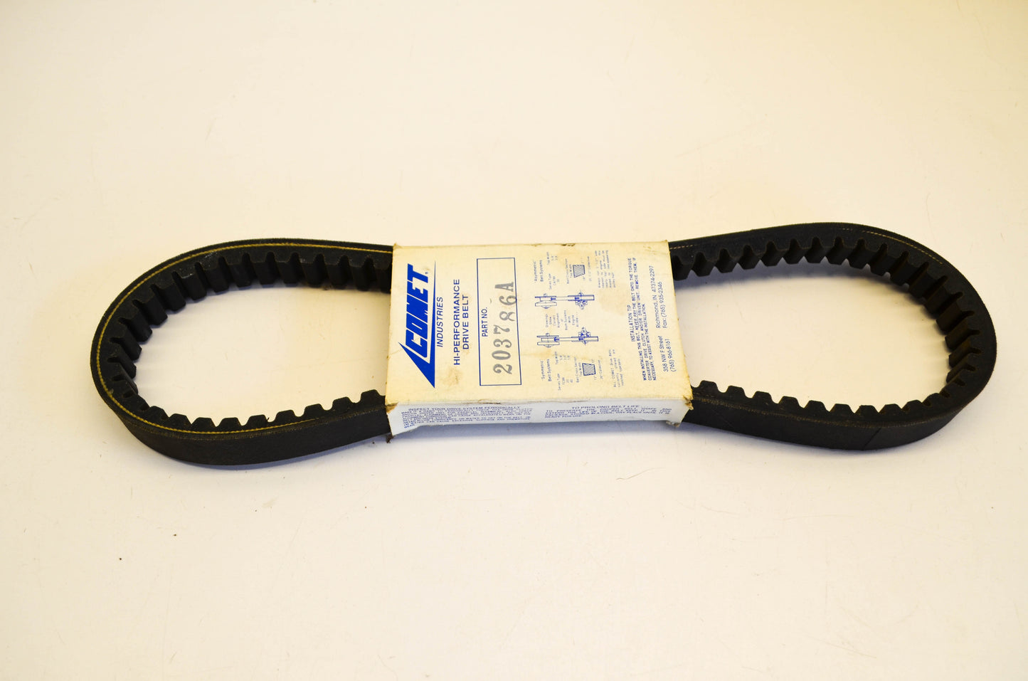 Comet 203786A Drive Belt NOS