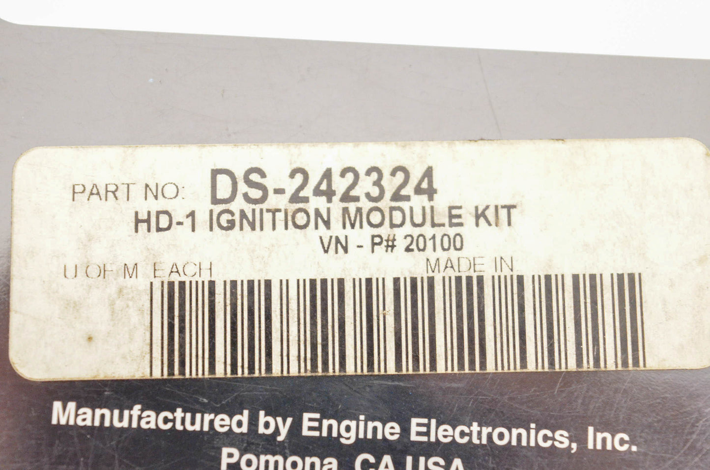 Compu-Fire DS-242324, 20100 HD-1 Ignition Module Kit NOS