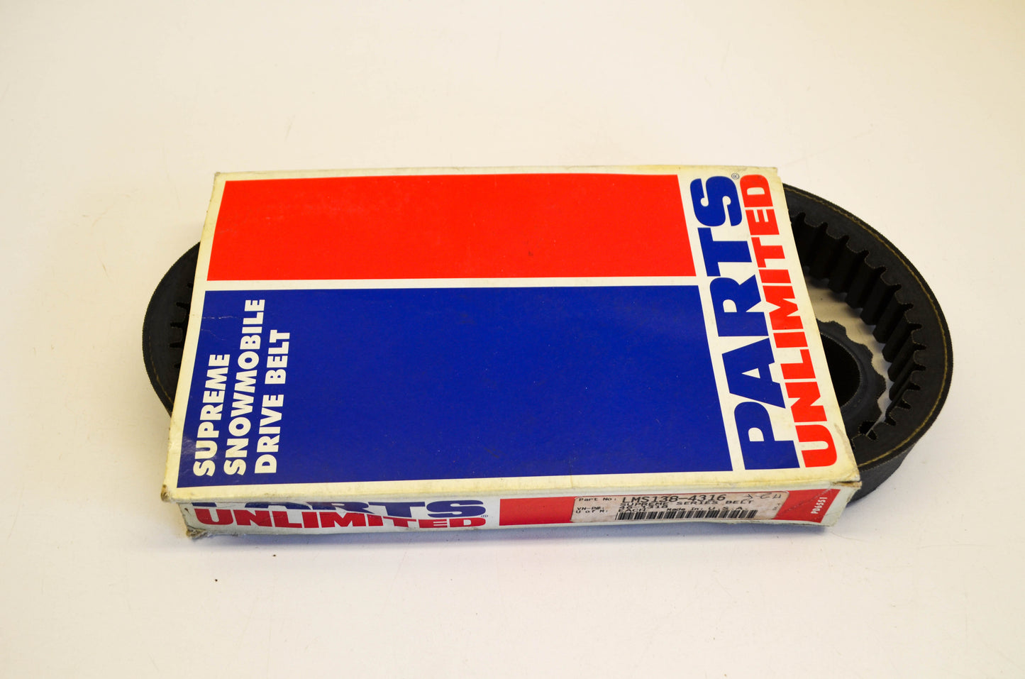 Parts Unlimited LMS138-4316, 46-1318 Drive Belt NOS