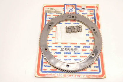 Primo DS-242081, PP-118-HD-102 Starter Ring Gear NOS