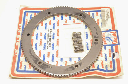 Primo DS-242081, PP-118-HD-102 Starter Ring Gear NOS