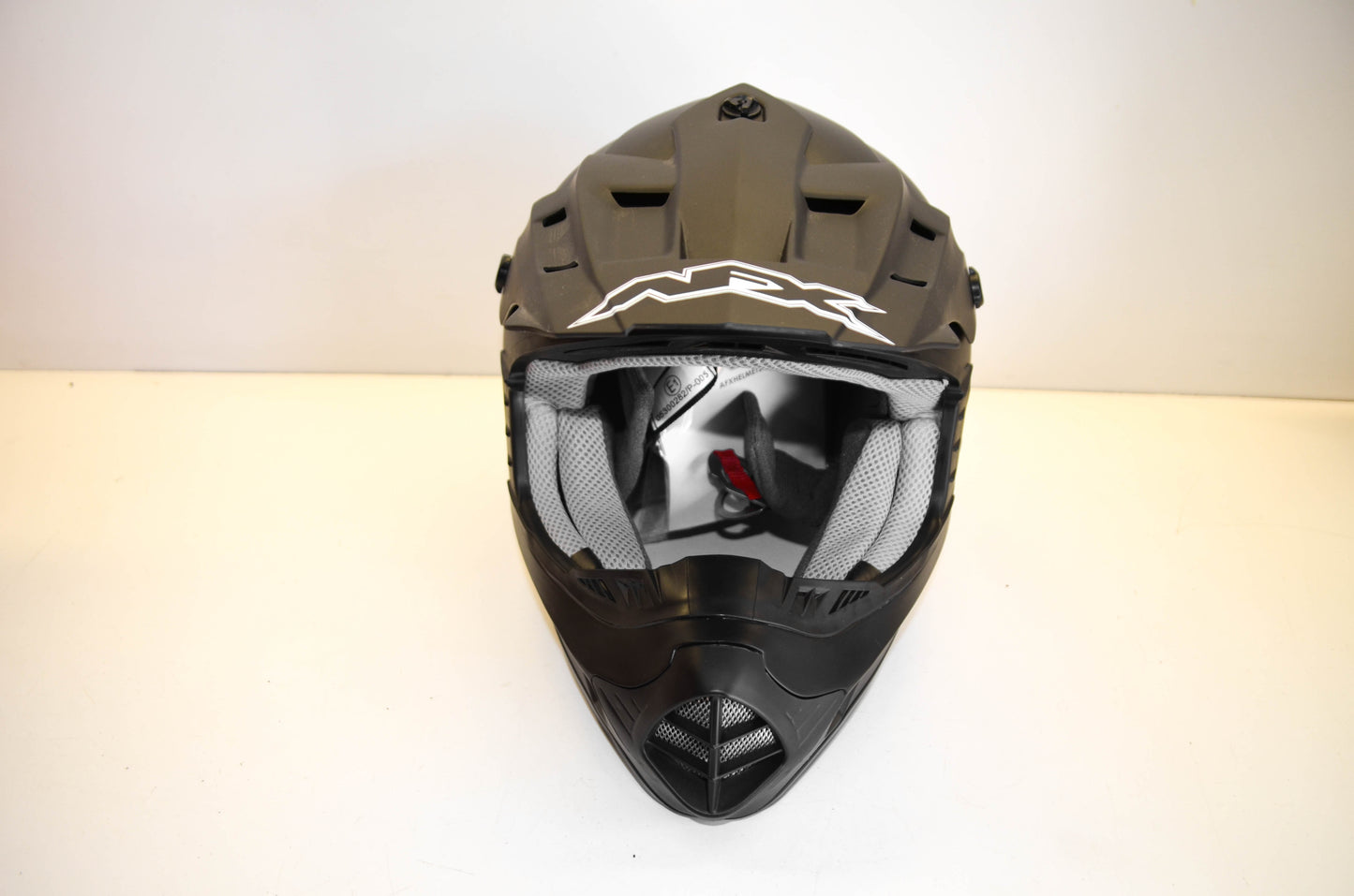 AFX FX-17 Helmet Matte Black Medium NOS