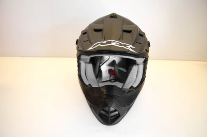 AFX FX-17 Helmet Matte Black Medium NOS