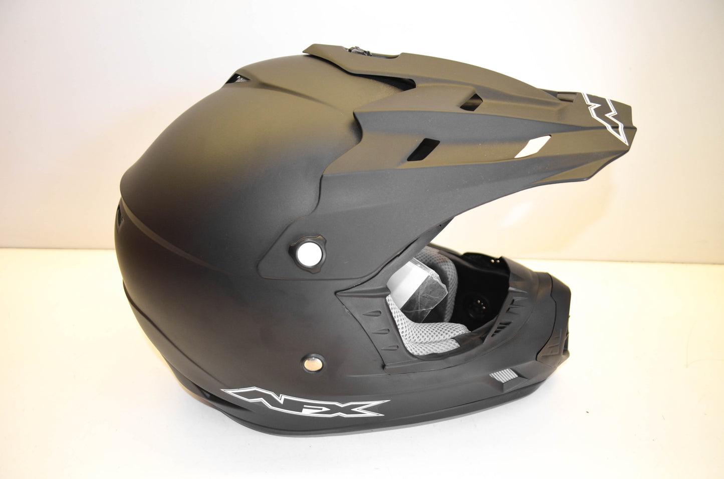 AFX FX-17Y Helmet Matte Black Youth Large NOS