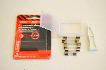 American 00940367ZP, 94367 Emergency Glass Fuse Kit with 1 Puller NOS