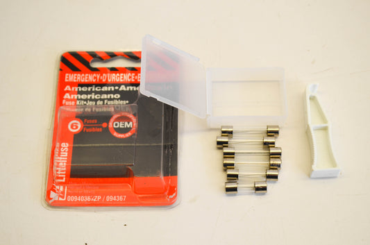 American 00940367ZP, 94367 Emergency Glass Fuse Kit with 1 Puller NOS
