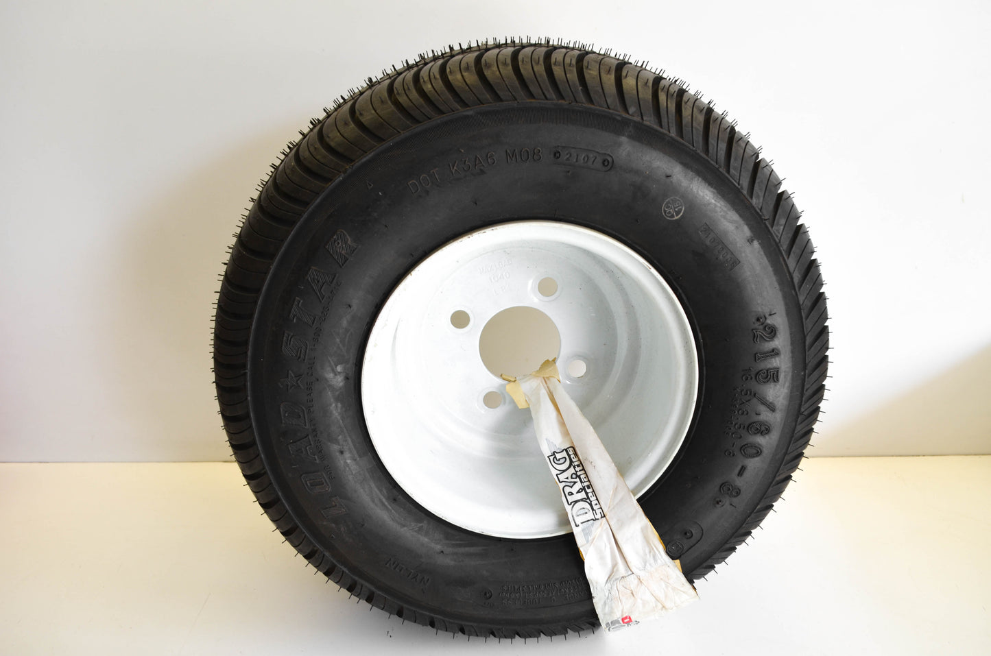 Load Star 18584C-1 215/60-8 Trailer Wheel Rim & Tire NOS