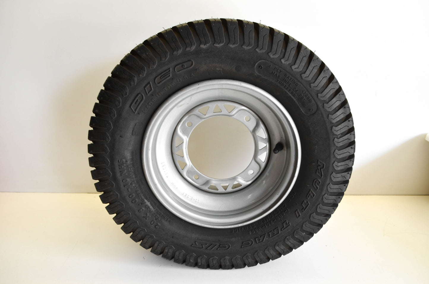 Dico 474036 20X8.00-10 Rear ATV Tire & Rim 20x8-10 NHS NOS