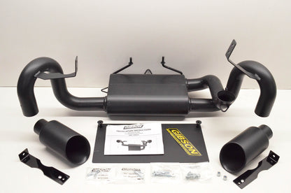Gibson 98024 Black Ceramic Dual Rear Exhaust NOS