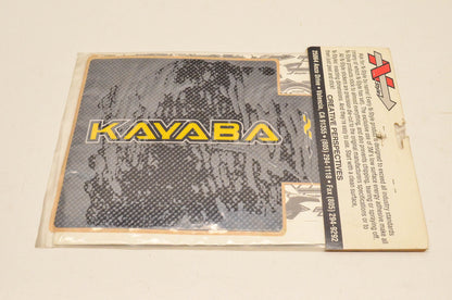 N-Style N10-025 Fork Protectors Kayaba Carbon Fiber Yellow NOS