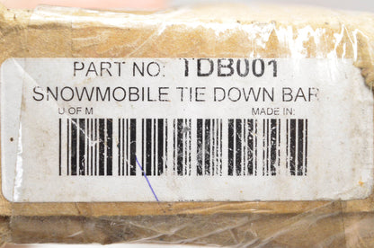 Parts Unlimited TDB001 Snowmobile Tie Down Bar NOS