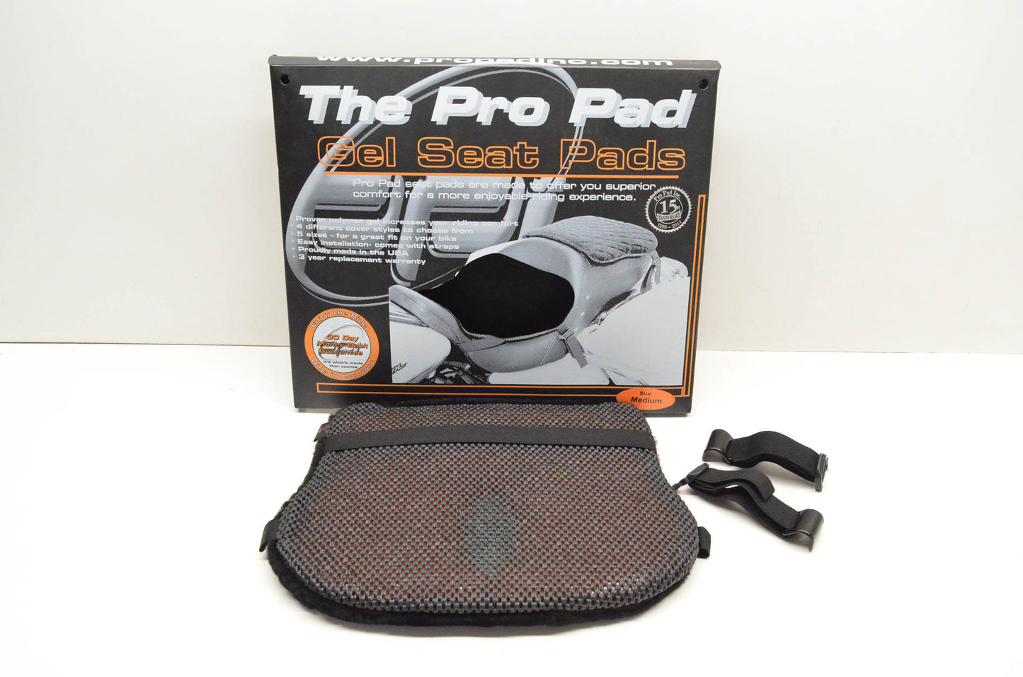 Pro Pad 0807-0006, 6400 Sheepskin Gel Seat Pad NOS
